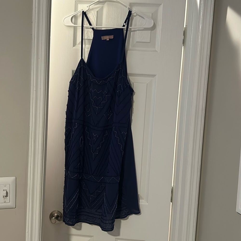 Blue dress